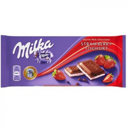 MILKA strawberry 22x100g