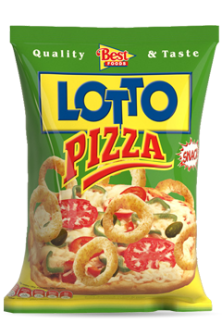 CRISPS LOTTO PIZZA 24X75G