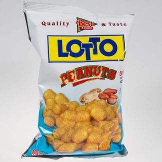 CRISPS LOTTO PEANUT 24X90G