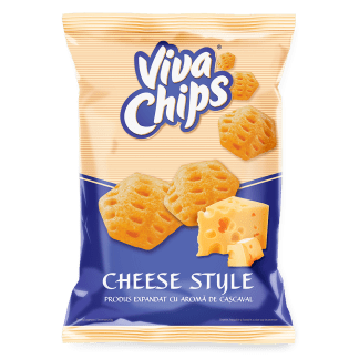Viva Chips Cheese Style ( CASCAVAL) 20x100G