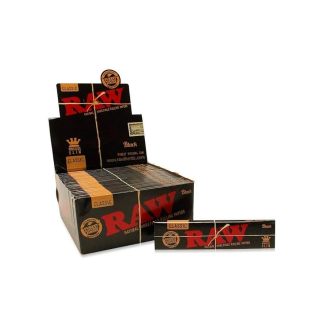 RAW  ROLLING Black ( With Tip )1X24