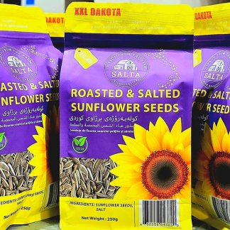 SALTA PURPLE ROASTED &SALTED SUNFLOWER SEEDS 18X250  (1.79 PM)