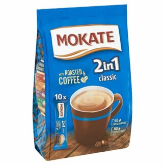 Mokate Coffee 2 in 1 Roasted (5922) 10x140g