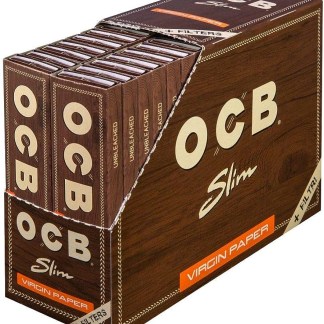 BROWN OCB SLIM PAPER + FILTROS  1X32 PCS