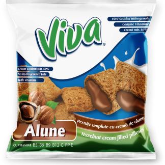 VIVA SNAKES HAZELNUT CREAM 14X200G