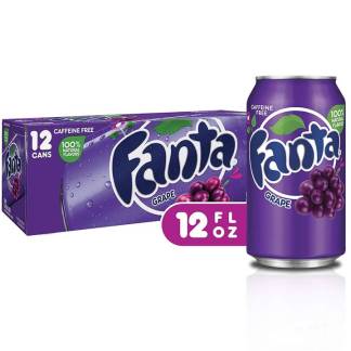 American Fanta Grape 12X330ml