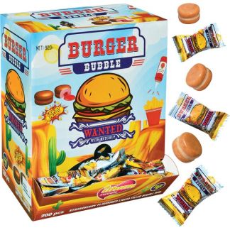 Bubble Gum Burger 1X200pcs