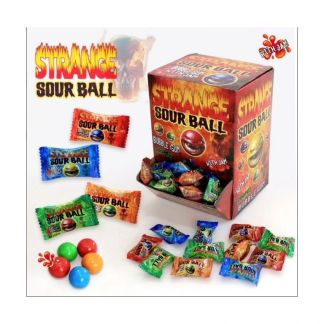 Bubble Gum Strange Sour Ball 1X200pcs