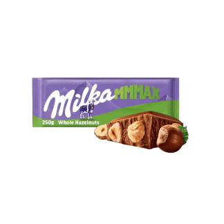 Milka Milk Wholenuts - Hazelnut ( Big ) 14X250g