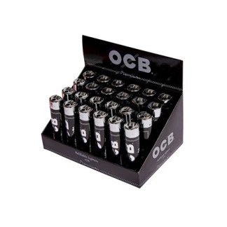 OCB BLACK CLIPPER LIGHTER 1X24pcs