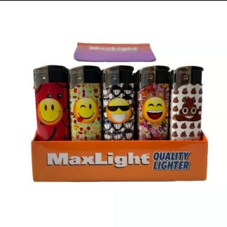 Max Lighter Smiley Face Picture 1X25Pcs