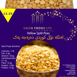 Salta Yellow Split Peas 12x900g 3.39£ PM