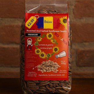 Roster and Salted Sunflower ROMANIA (Premium) 18X280g PM 2.99£