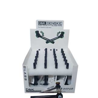 D&K Dengke Glass Pipe Black 1X24pcs