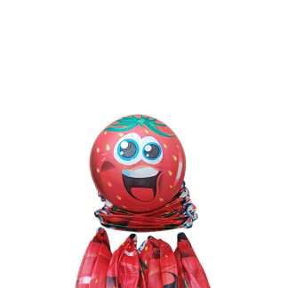 Inflatable Balls Smiling Red 1X20pcs