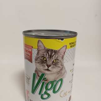 Vigo Cat Foods Beef (Wolowine) 10X415g