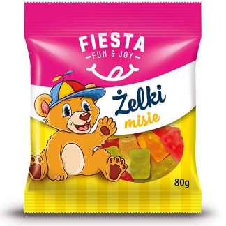 Fiesta Jellies Bears (Misie) 15X80g