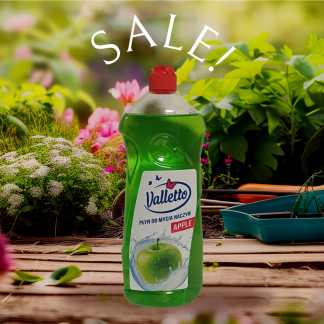 Valleto Dishwasher Liquid Apple 12X1L