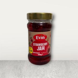 EVIN STRAWBERRY JAM 12X380G