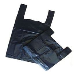 Carry Bag Izzy Black Small 20X100pcs (2000pcs)8x13x18