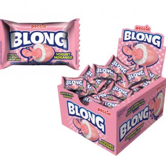 Piccin Chewing gum Blong Yoghurt Strawberry 40 X10g