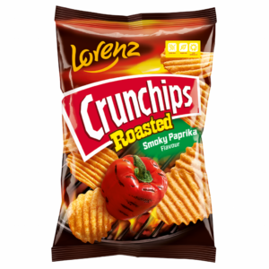 Lorenz Crunchips Rosted Smokey Paprika 10X120g