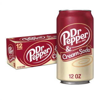 American Dr Pepper Cream Soda 12X355ml