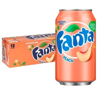 American Fanta Peach 12X330ml