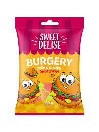 Sweet Delise Burgers 20X80g