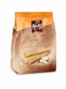 NATY Wafer Roll Vanilie 9X200g
