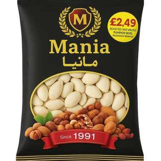 Mania White Pumpkin Seed 30X155g  (PM 2.49£)