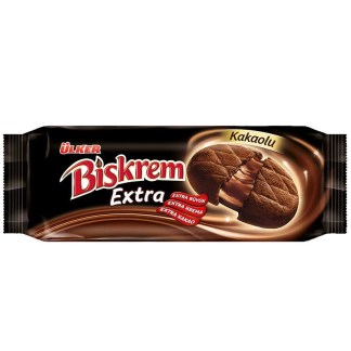 Ulker Biskrem Extra Cream Cocoa 12x184g