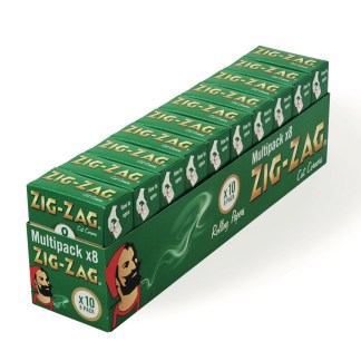 Zig Zag Papers Multipack Green 10X8pack