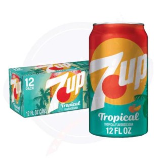American 7UP Tropical  12X355ml