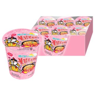 Samyang Buldag  Hot Chicken Carbonara Cup (PURPLE)  6X80g