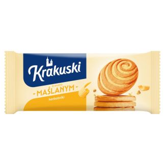 Krakuski Biscuit Butter (Maslanym) 24X201g coad 93580