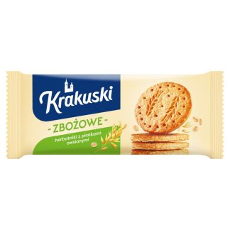 Krakuski Biscuit Plane Cream Grain (Zbozowe) 24X201g coad 93610
