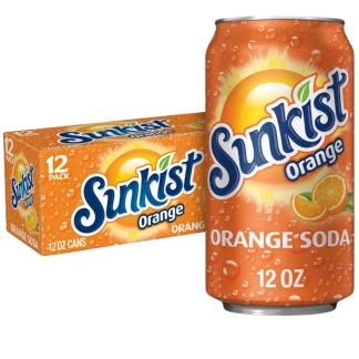 American Sunkist Orange 12X355ml
