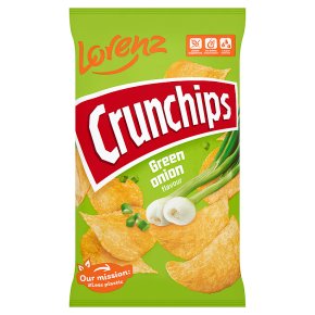 Lorenz Crunchips Green Onion 12X130g