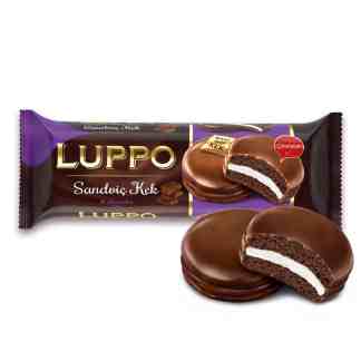 Luppo Cocoa Sandwich Cake 12X184g