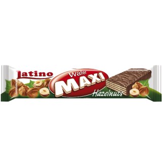 LATINO MAXI HAZELNUT WAFER 5X4*60G (1.69 PM)