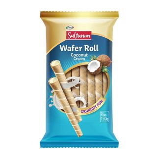Sultanim Wafers Roll Coconut 16X150g