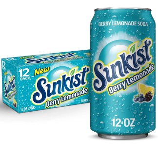American Sunkist Berry Lemonade 12X355ml