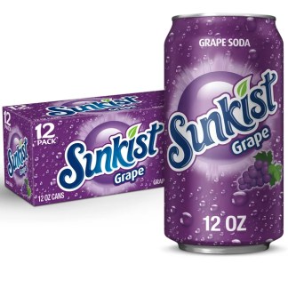 American Sunkist Grape 12X355ml
